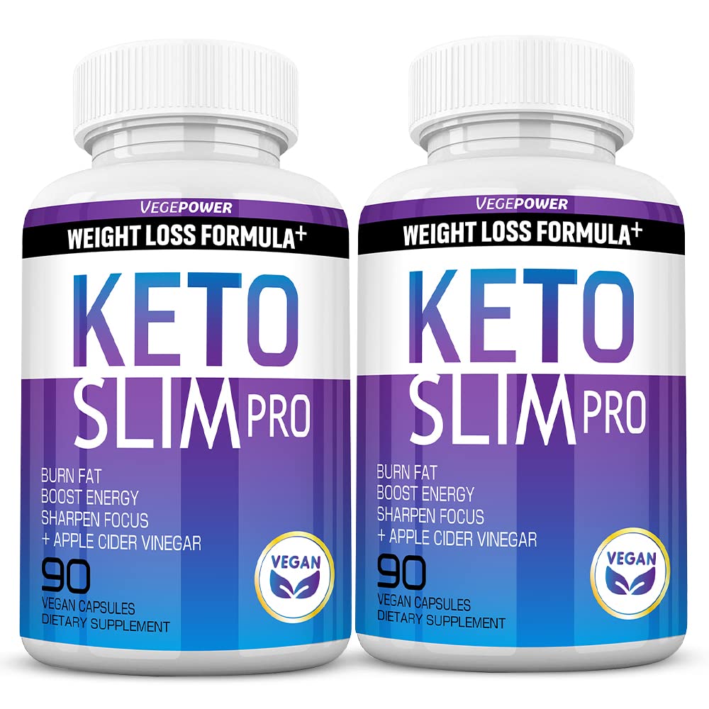 Píldoras de pérdida de peso de Keto - Quemador de grasa para mujeres y hombres con vinagre de sidra de Apple - Natural Appetite Suppressant, Weight Management & Metabolism Booster - 180 Keto ACV cápsulas