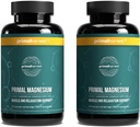Primal Harvest Magnesium Suplemento Complejo 310mg por Primal Harvest con Magnesium Glycinate, Citrate, Malate y Zinc 2 Pack, 240 cápsulas
