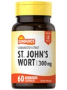 Sundance St. John's Wort Capsules Silencio 300mg Silencio 60 Conde ← No GMO y Gluten Free Standardized Extract