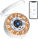 Dispensador automático de píldoras Zoksi Premium 31-Slot con bloqueo de precisión " Key Lock, organizador de medicamentos inteligentes con alarma " Light, organizador electrónico de píldoras para el olvido