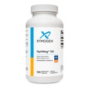 XYMOGEN OptiMag 125 - Magnesium Glycinate & Malate - Muscle & Nervous System Support - Gentle Daily Magnesium - 120 Capsules