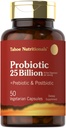 Tahoe Nutritionals Prebiotic, Probiotic & Postbiotic | 25 Billion CFU | 50 Powder Pills | Men and Women's Digestive Health | Vegetarian and Non-GMO Supplement