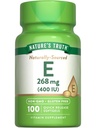 Nature's Truth Vitamin E 400 IU Softgels | 268mg | 100 Count | Non-GMO & Gluten Free Supplement