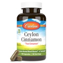 Carlson - Ceylon Cinnamon, Suplementos de canela, 500 mg, píldoras de extracción de canela, cápsulas de canela de Ceylán, 90 cápsulas.