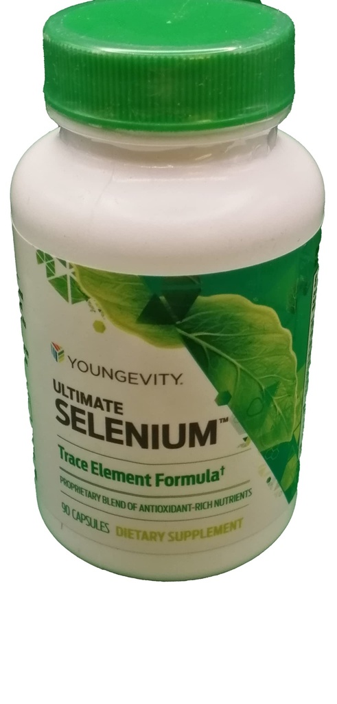 Youngevity Ultimate Selenium + Cofactors - Essential Mineral Supplement for Immune Support, Antioxidant Defense, Thyroid Function, and Cellular Health (I-selenomethionine) - (90 Capsules)