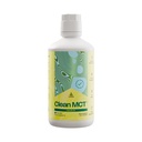 LevelUp Clean MCT Oil, 100% C8 Caprylic Acid, Keto, 32 oz | Coconut-sourced, non-GMO, flavorless, blends into coffee, shakes and dressings, supports ketones, clean energy and focus