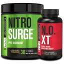 Jacked Factory Nitrosurge Pre-Workout in Pineapple & N.O. XT Nitric Oxide Booster for Men & Women