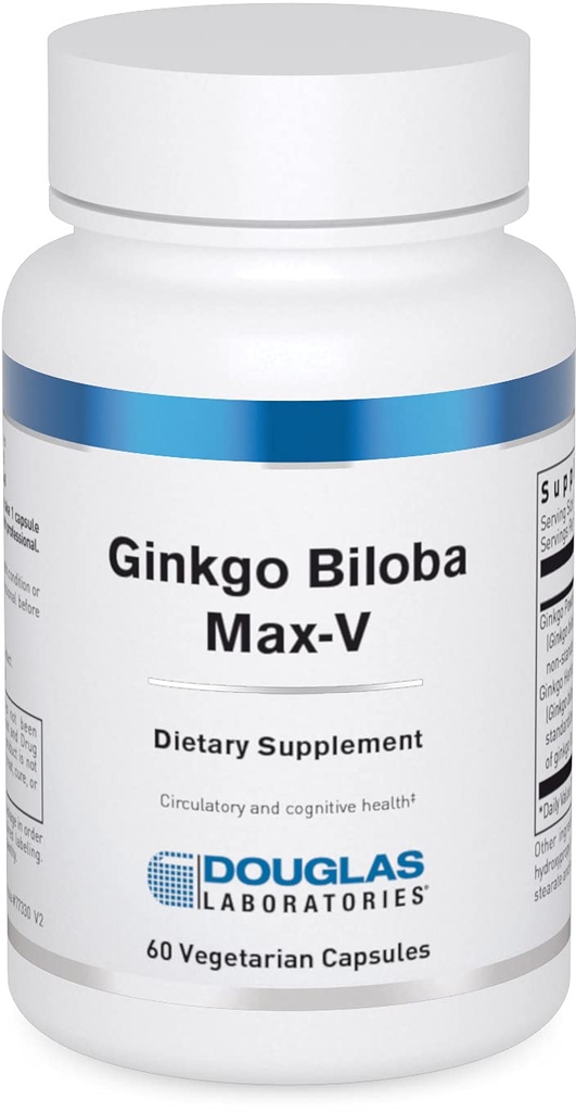 Douglas Laboratories Ginkgo Biloba Max-V ← Apoyo a la Circulación Saludable