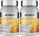 Biotina para el crecimiento del cabello Mujeres Hombres - Biotina Suplemento 5000 mcg, con Vitamina C E B12 B6 A Soporte Nails fuertes Skincare Hair Health - USA Made - 120 Capsules / 2 Packs