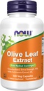 AHORA Suplementos de alimentos, Extracto de hoja de oliva con Echinacea Extracto 4%, Extra Fuerza, Scavenger Radical Libre*, 100 cápsulas de verduras
