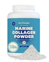 Principio Zen Peptides de Collagen Marine Powder 3 lb. Pescado salvaje, no-OMG. Admite la piel sana, el pelo, las articulaciones y los huesos. Tipos hidrolizados I, II, III Proteína IV. Aminoácidos. Fácil de mezclar.