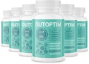 GutOptim Probióticos " Prebióticos Capsules tóxicos Pre y Probióticos para la salud sinbiótica " Bloating Relief for Women " Men TEN Enzyme with Probiotics for Digestive Health TEN Non-GMO, 60 Ct, 6 Month Supply