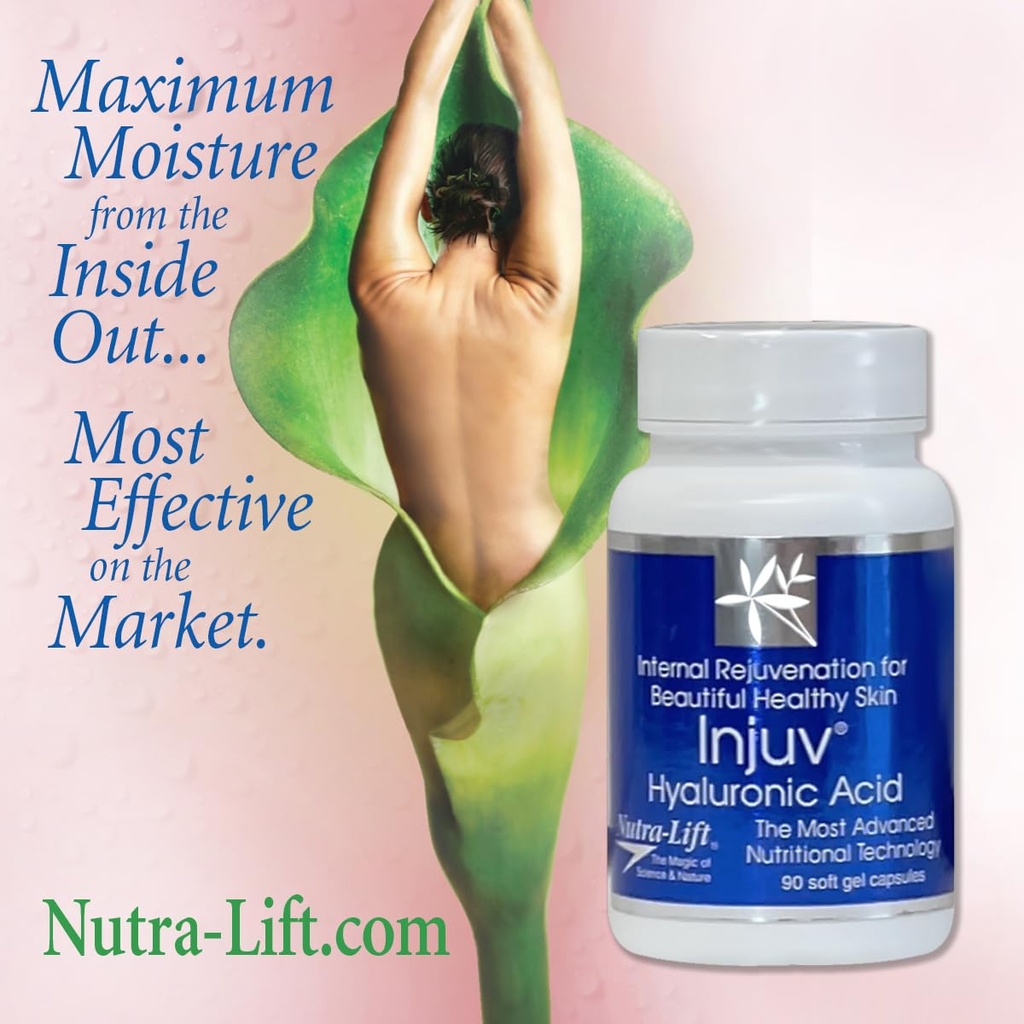 Injuv Internal Rejuvenation for Beautiful Healthy Skin (90 Gel caps)
