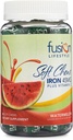 Iron Supplement for Women and Men, Watermelon Flavored Iron Soft Chew Plus Vitamin C for Iron Deficiency and Anemia, 1 Month Supply, 30 Count