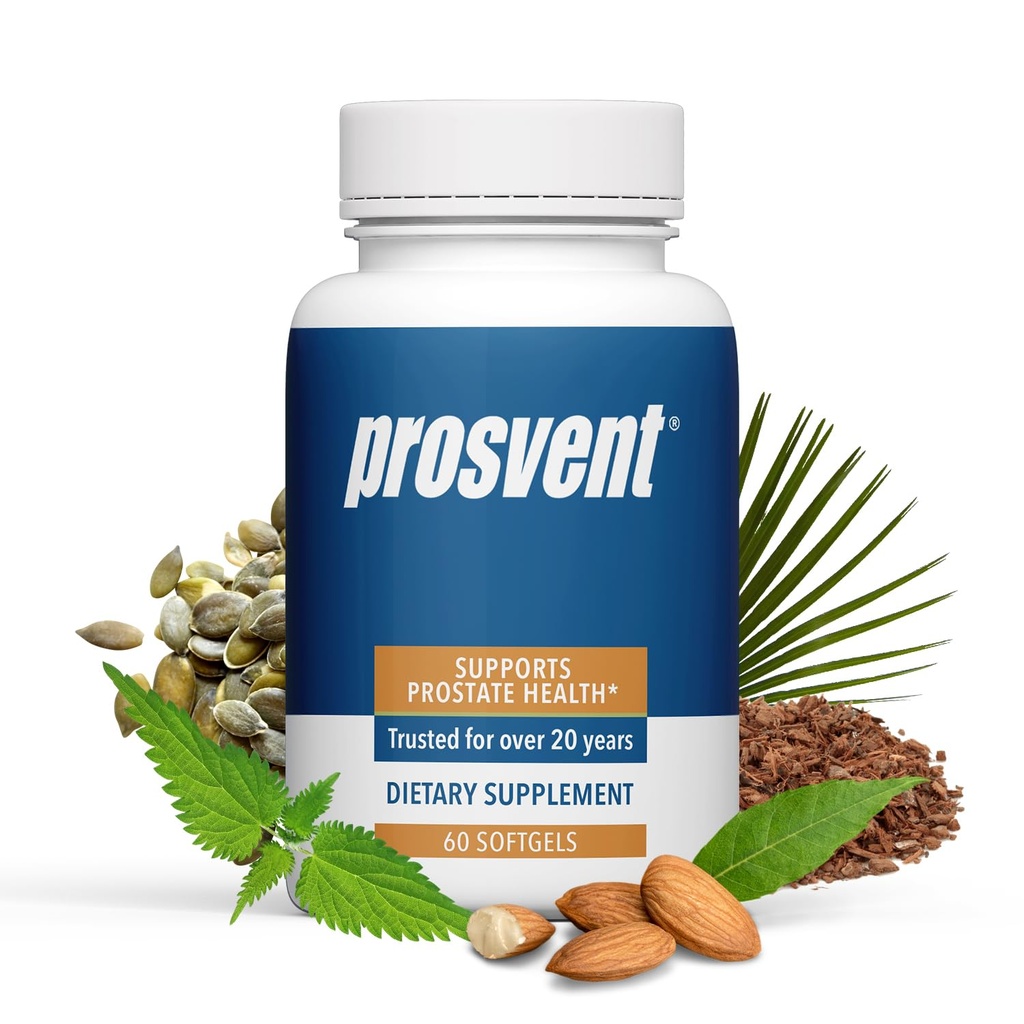 Apoyo a la próstata de los hombres avanzados Suplemento natural con Saw Palmetto, Vitamina D y Zinc para la frecuencia urinaria &amp; Urgencia (60 Conde)