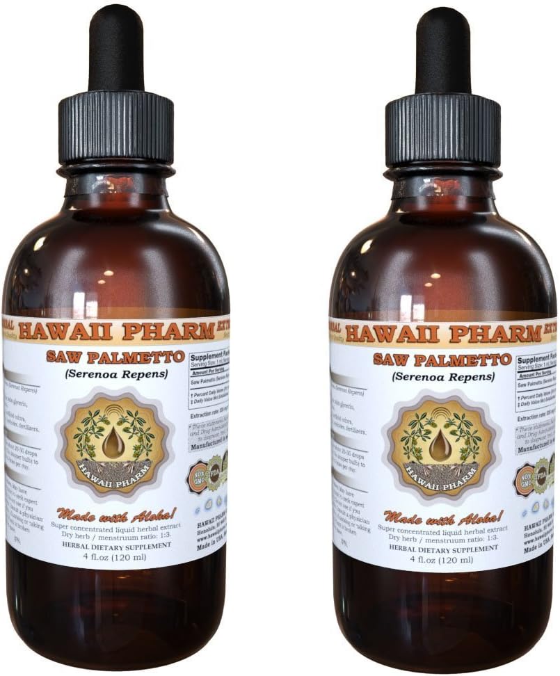 Saw Palmetto (Serenoa Repens) Liquid Extract 2x2 fl.oz