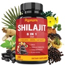 Shilajit Himalayan Supplement for Men ' Women - 150 Capsules Combined Ashwagandha, Ginseng, Saw Palmetto, Maca, Tribulus, Chaga & Black Pepper - Vitality Energy and Immune Supports