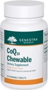 Genestra Brands CoQ10 Chewable ← Coenzyme Q10 Suplemento tención 60 Chewable Tablets ← Natural Blackcurrant Flavor