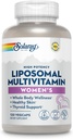 SOLARAY Multivitamínico Liposomal para Mujeres, Absorción Mejorada, Alta Potencia w / Hierro, Vitamina D, Vitamina C, B12, Biotina, CoQ10, Apoyo Inmunitario, Salud de Hueso, Vegan, 60 Servimientos, 120 VegCaps