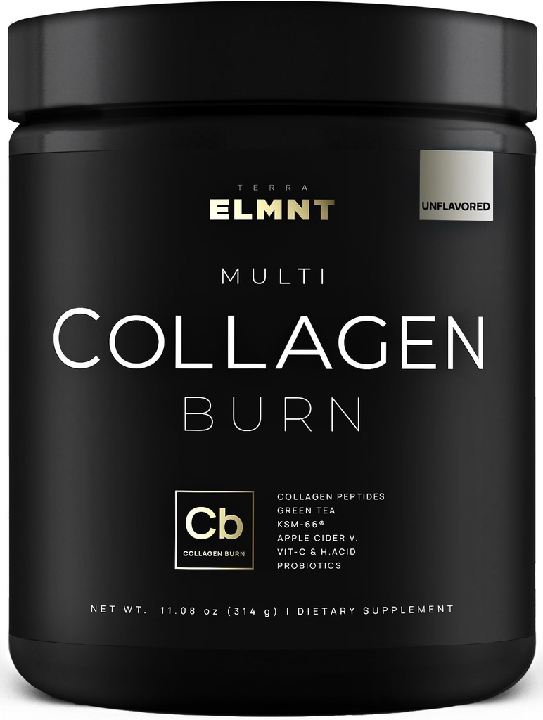 Super Collagen Powder for Women Weight Loss + Beauty w. Probiotics, Hyaluronic Acid, ACV, KSM-66, Biotin - Premium Multi Collagen Peptides Protein Supplement Colageno for Women (Unflavored)