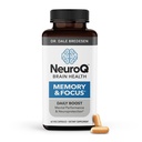 NeuroQ Memory & Focus ← Formulado por el neurólogo Dr. Dale Bredesen tención Direcciones Todas 4 Causas de la Declina Cognitiva ← Ginkgo Biloba, Phosphatidylserine, Gotu Kola, Coffee Fruit, Turmeric &amp; Propolis