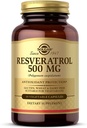 Resveratrol Solgar 500 mg, 30 cápsulas vegetales - Protección antioxidante - Gluten Free, Dairy Free - 30 Actuaciones
