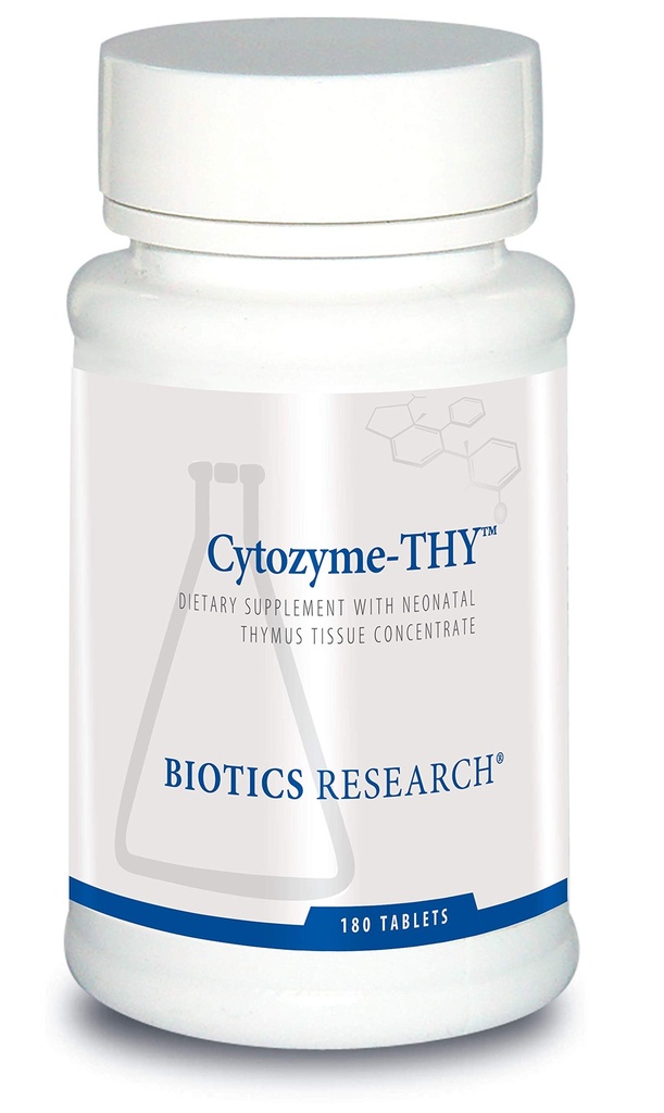 Biotics Research Cytozyme Your Neonatal Thymus Concentrate, Supports Health of The Thymus Gland, Healthy Immune Response and Body Pathway Processes, Supports Immune System, 180 Tablets