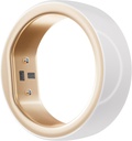 femometer Smart Ring Gen2 Ceramic | Sleep, Heart Rate & Cycle Monitoring with Free Subscription | Women's Health & Fertility Tracker with BBT Technology | Size Before You Buy - Size 6