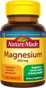 Oxido de magnesio 250 mg Tabletas, 100 Cuenta para Apoyo Nutricional