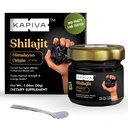 Kapiva 100% Pure Himalayan Shilajit Resin(30gm), High Potency for Men &amp; Women TEN 120 Servings of 250mg TEN 80+ Trace Minerals, Upto 70% Fulvic Acid TEN ANTE Authentic TEN natural Energy &amp; Immune Support