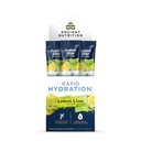 Ancient Nutrition Rapid Hydration Powder, Lemon Lime, Electrolytes from Natural Sea Salts and Red Marine Algae, Supports Rapid Body Hydration and Cellular Health, 15 Servings