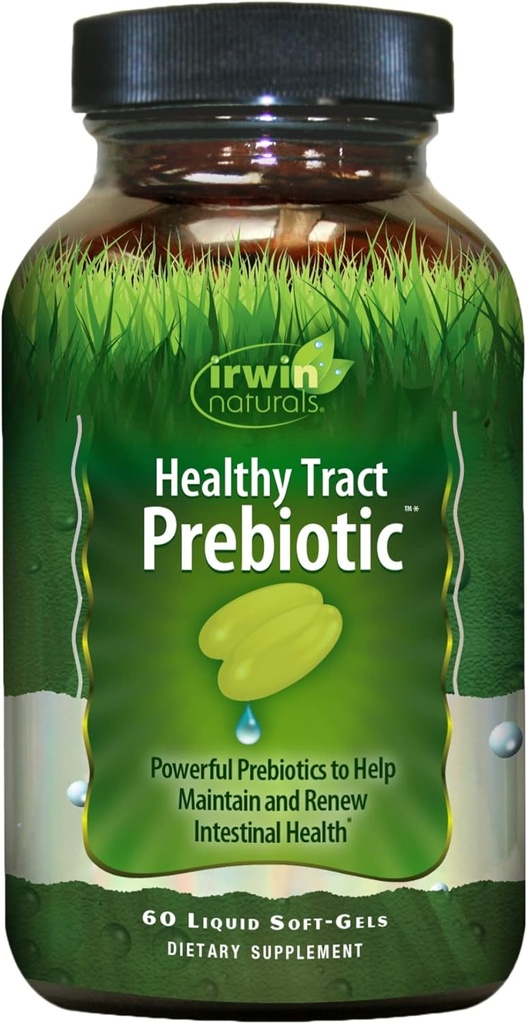 Suplemento Prebiótico Tracto Saludable Irwin Naturals, 60 Cuenta
