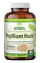 Herbal Secrets Psyllium Husk Suplemento Silencio 500 Mg Silencio 250 Veggie Capsules Silencio No-GMO Silencio Gluten Gratis Silencio Made in USA