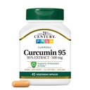 Curcumina del siglo XXI 95 Suplementos herbarios, 45 Cuentas (22757)