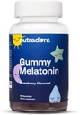 Melatonin Kids Sleep Gummies - Sleep Gummies for Children and Adults Help to Regulate Sleep, Wake Cycle, Relaxation, Enhance Sleep Excellence, Strawberry Flavor, Made in USA, 60 Gummies
