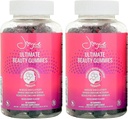 Joyce Giraud Ultimate Beauty Gummies, 60-Day Supply, Supports Skin Hydration & Healthy Skin Tone, 180 Gummies