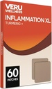 Veru Wellness Inflammation XL Turmeric Patches - Fórmula Completa No Ingestible A prueba de agua, Fórmula completa diaria ( Cuenta de 60 días)