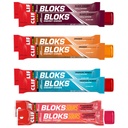 Bloks Clif - Mandíbulas de energía con Caffeine - Empaquetado de Variedad - No GMO - Basado en Planta - Combustible rápido para Ciclismo y Correr - Carbohidratos rápidos y electrolitos - 2.12 oz. Packets (8 Conde)