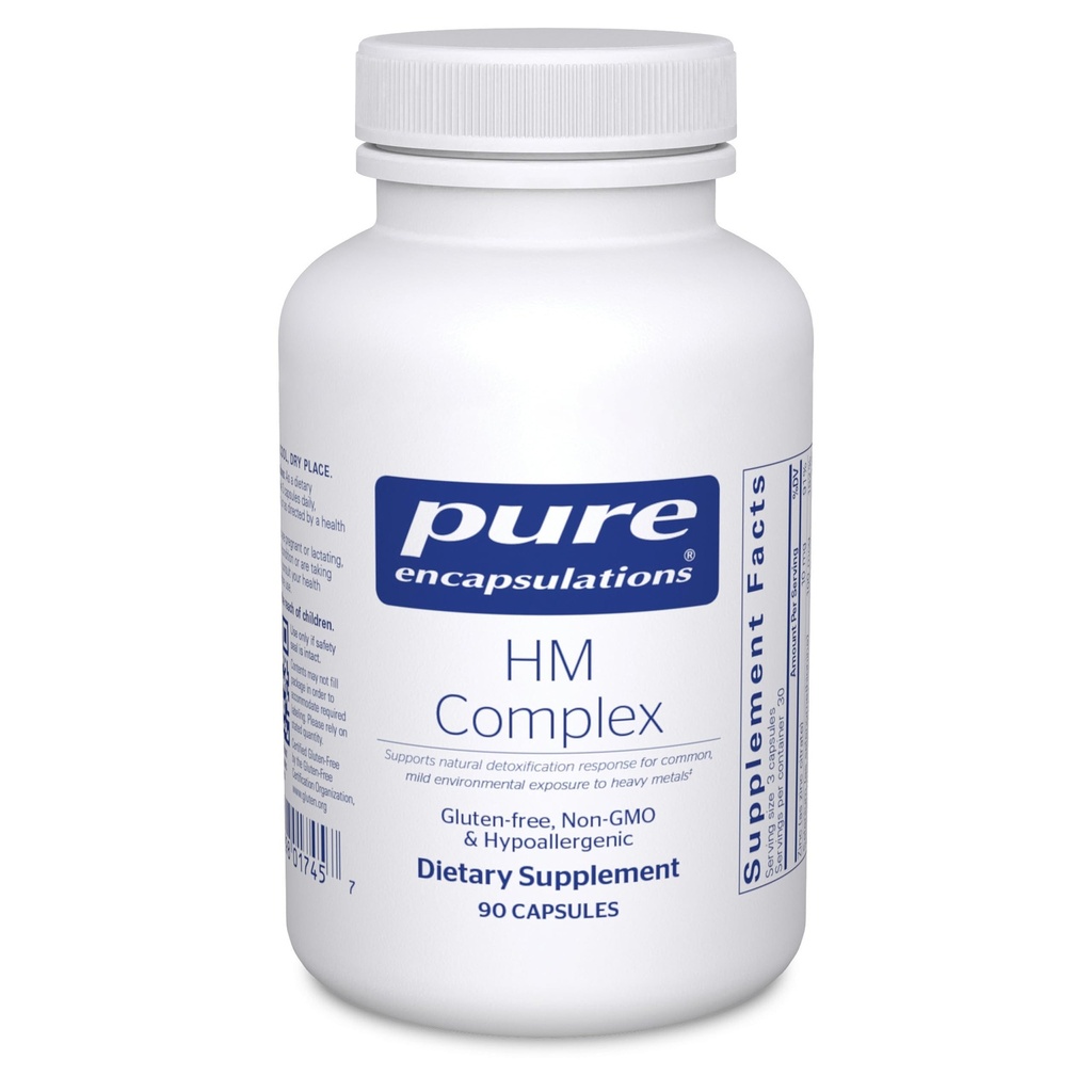 Encapsulaciones puras HM Complejo ← Apoyo para el proceso de desintoxicación natural del cuerpo*