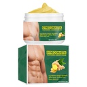 Crema de jengibre potente Gynecomastia, Crema de celulitis de estiramiento mejora la elasticidad, grasas quemadas de jengibre para la forma de pecho firme para los hombres