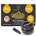 Cure wid Pure Himalayan Shilajit for Men ' Women – 94,5% Fulvic Acid Resin, 500 mg 60 Servings – USA Lab-Tested Organic Adaptogen for Energy, Vitality & Hormonal Balance