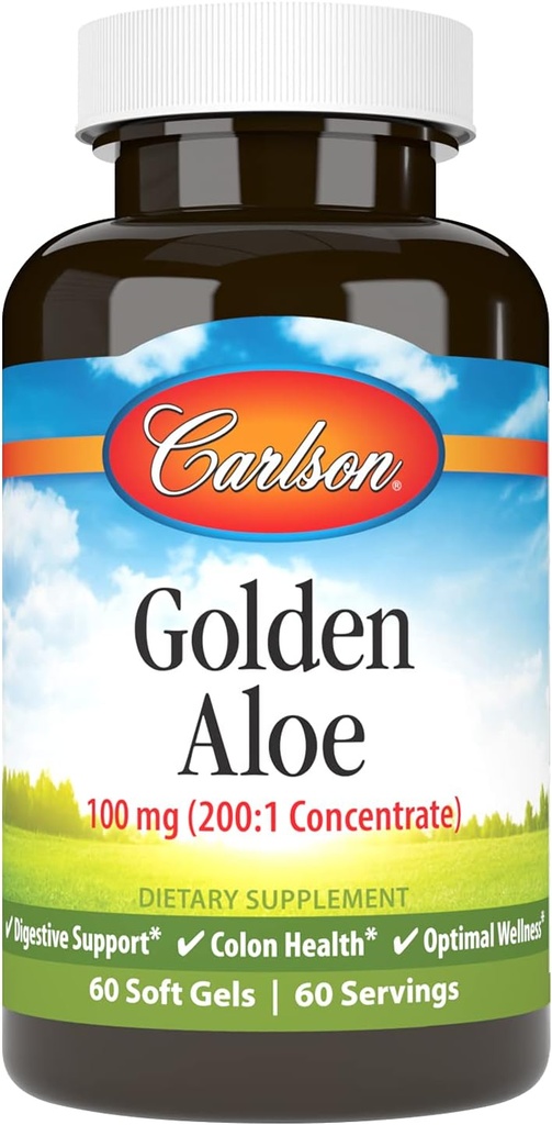 Laboratorios de oro Carlson 100 mg, 60 TC