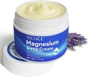 Crema de Magnesio para Pies, Aceite de Magnesio para Pies, Loción de Magnesio, Crema de Magnesio 3.17 OZ, Magnesio tópico, Soothes Tensión Musculo, Alta Concentración Genuine Zechstein Magnesium Chloride