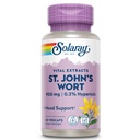 SOLARAY St. Johns Wort Aerial Extract 450mg Two Daily TEN Mood & Brain Health Support TENIDO 0,3% Hypericin TEN 60ct, 30 Serv.