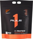 Regla 1 R1 Proteína Whey Isolate - con 25g Protein &amp; 6g BCAA Exclusivamente de las fuentes hidrolizadas de recuperación de entrenamiento (10 libras*, chocolate Fudge)