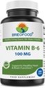 Vitamina Brieofood B6 100 mg 250 Tabletas