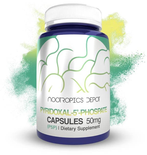 Pyridoxal-5'- Phosphate Capsules (P5P) ← Forma activa de la vitamina B6 Silencio 365 Conde Silencio Nootropics Depot