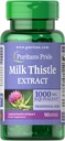 Puritans Pride Milk Thistle 4:1 Extract 1000 Mg (silymarin), 90 Count