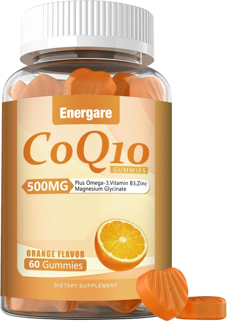 1 paquete Coq10 500 Mg Gummies