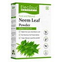 Elecious 100% Natural Neem Powder Margosa, Azadirachta Indica Leaf Powder Ideal for Face Pack and Hair Chemical Free Hair Cleanser for Healthy Hair 200gm